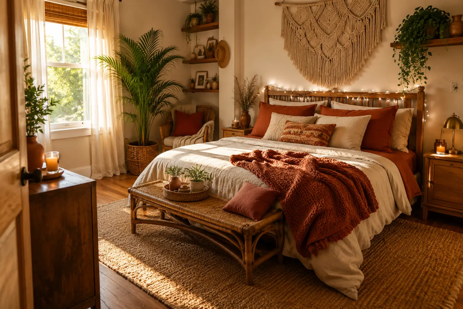 Easy Boho Bedroom Ideas for home decor